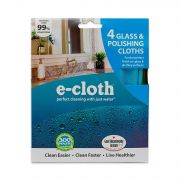 Набор cалфеток для полировки и очистки стекла eCloth 4 шт.