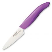Нож кухонный керамический для чистки 7,5 см (сиреневый) Kyocera  коллекция Color 