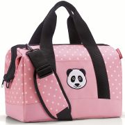 Сумка детская Allrounder M panda dots pink Reisenthel 