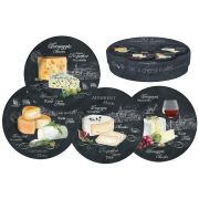 Набор десертных тарелок Easy Life (R2S)  коллекция World of Cheese 4 шт