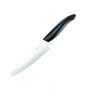Нож керамический универсальный Kyocera  коллекция Black White 13 см