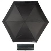 Зонт складной механический Supermini Flat Black Pierre Cardin 