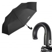 Зонт складной автомат Baldinini Logo line black